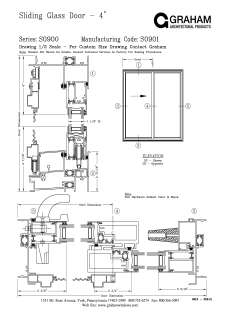 Sliding Glass Door Plan s0900 series (xo) sliding glass doors | graham architectural products Sliding Glass Door Plan s0900 series (xo) sliding glass doors | graham architectural products
